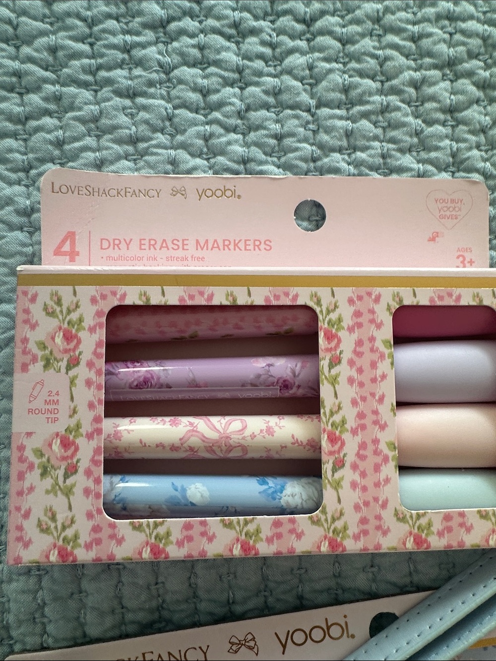 LoveShackFancy x Target Accessory Pouch and Dry Erase Markers (2 items) - Picture 5 of 5